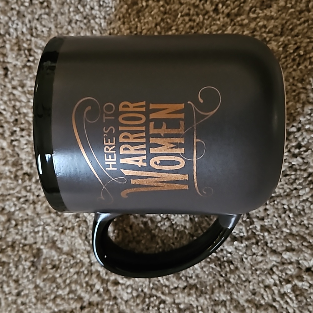 Warrior Women "Girl Mom" mug